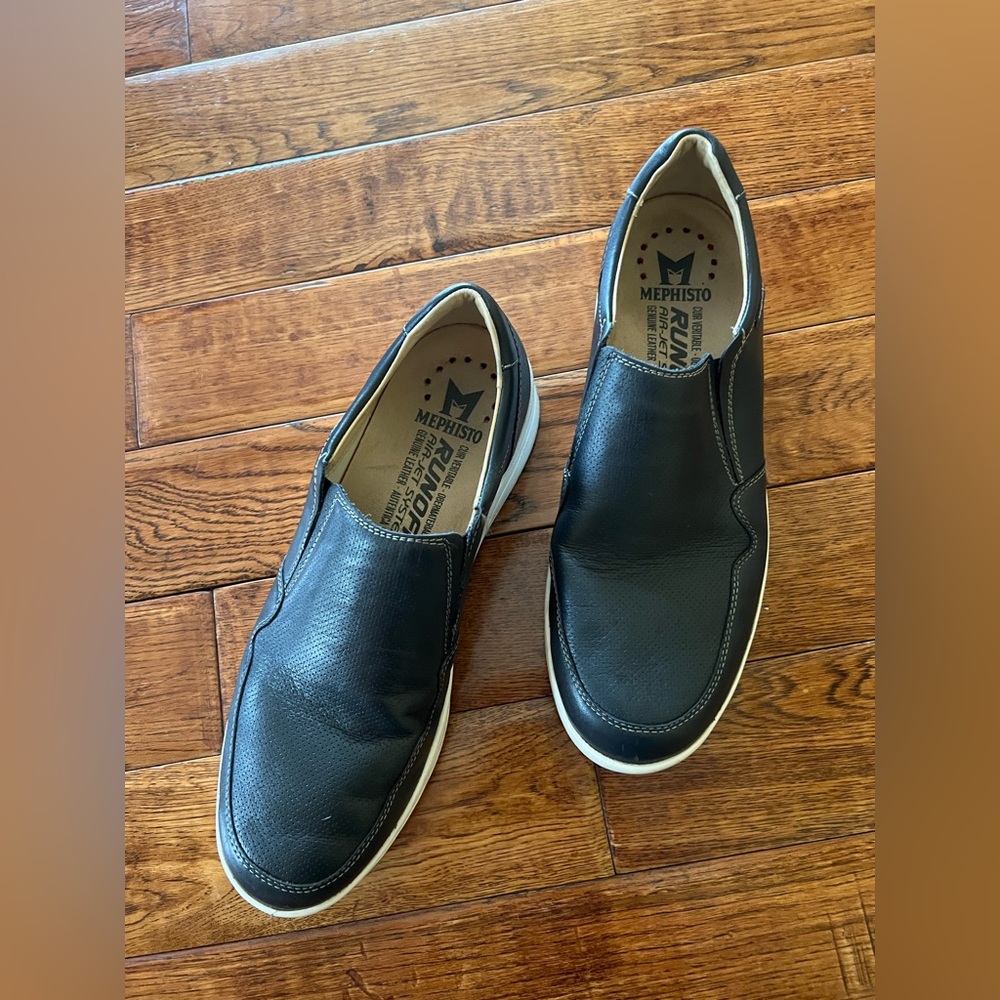 Mephisto Shoes Men’s Slip-Ons Valter Loafer Navy Size 10 - Picture 2 of 15